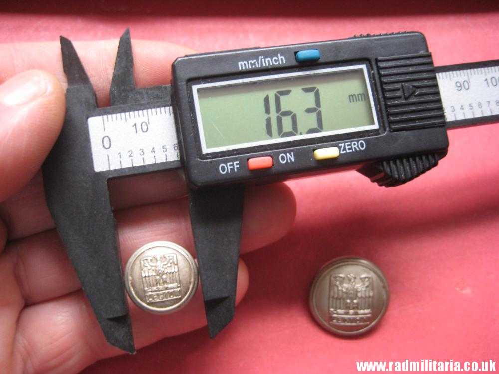 & pre 1939 SET of 2 Polish BUTTONS with EAGLE - LEGION, very good condition, maker: S.F.W. - Image 13