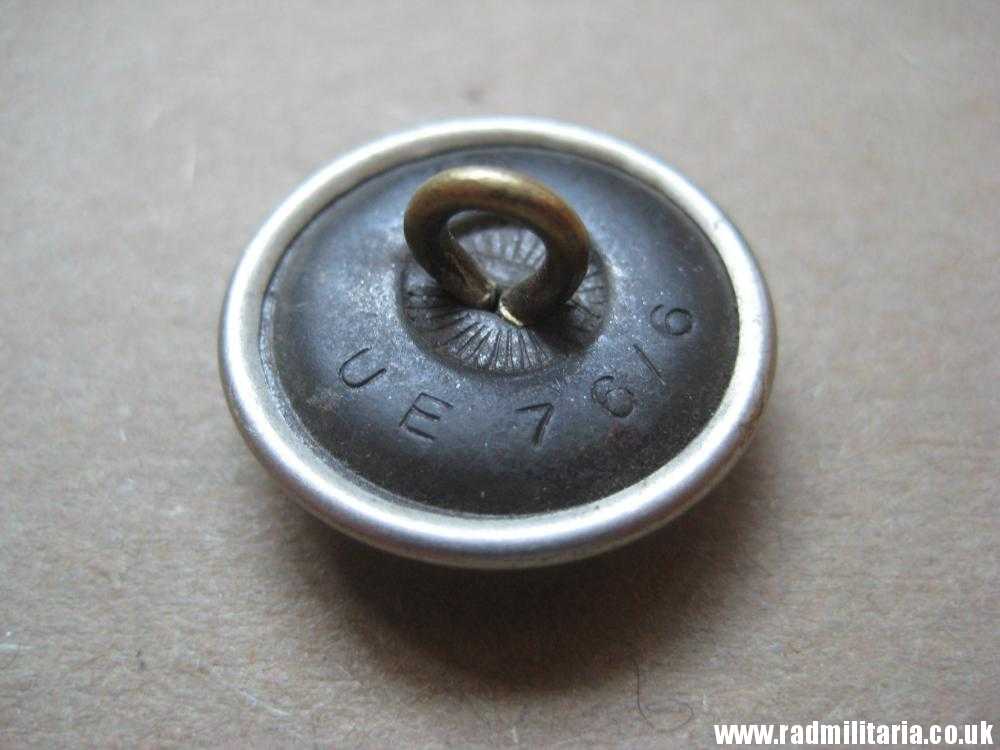 & WW2 German white metal NSDAP BUTTON, marked: RZM UE 76/6 - good used condition. - Image 4