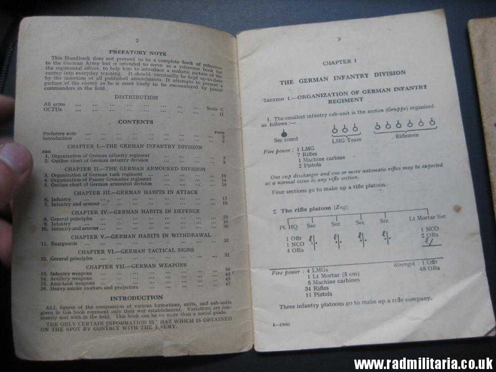 & WW2 SET of 2 original Military Training PAMPHLETS: The GERMAN ARMY in PICTURES 1941 & Other 1943. - Image 17