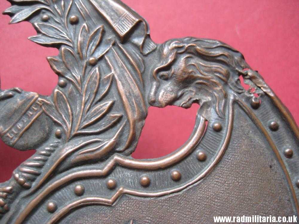 & large size SHAKO PLATE - Grenadiers, France 1830 - 1845. - Image 7