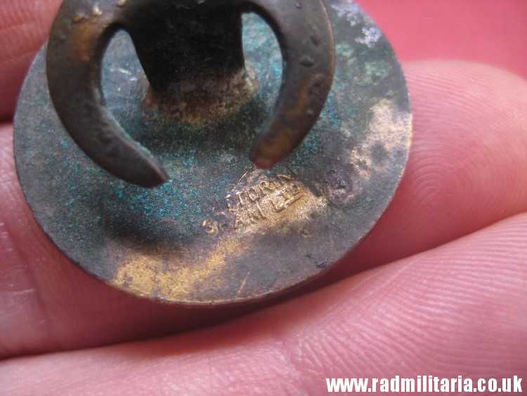 & original old British ENAMEL BADGE with swastika - National War Savings Committee, maker: FATTORINI BIRMINGHAM LTD - Image 7