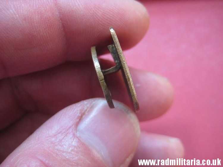 & original old British ENAMEL BADGE with swastika - National Savings maker: J.A.WY & Co London. - Image 9