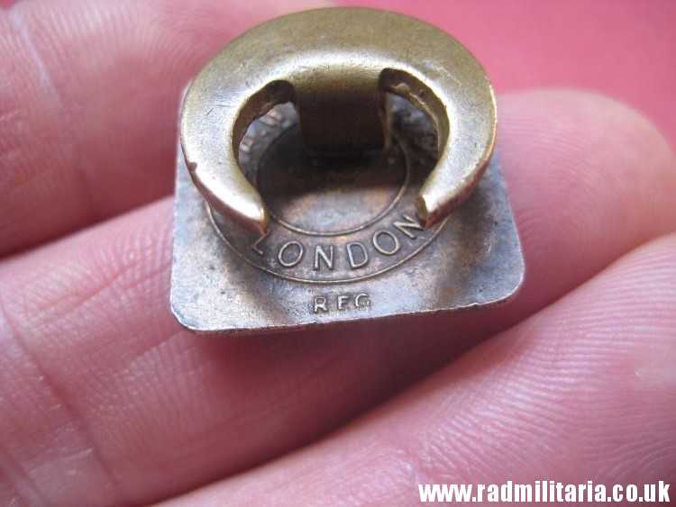 & original old British ENAMEL BADGE with swastika - National Savings maker: J.A.WY & Co London. - Image 4