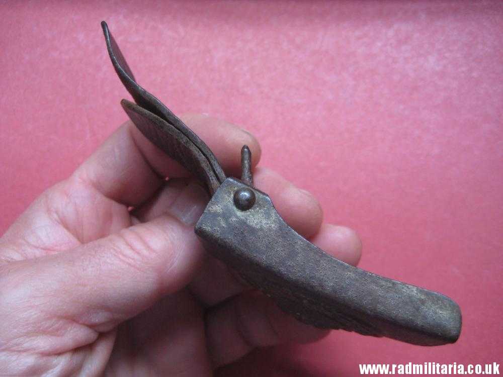 & WW1 German BELT BUCKLE made of steel - GOTT MIT UNS, 100% genuine - as found. - Image 7