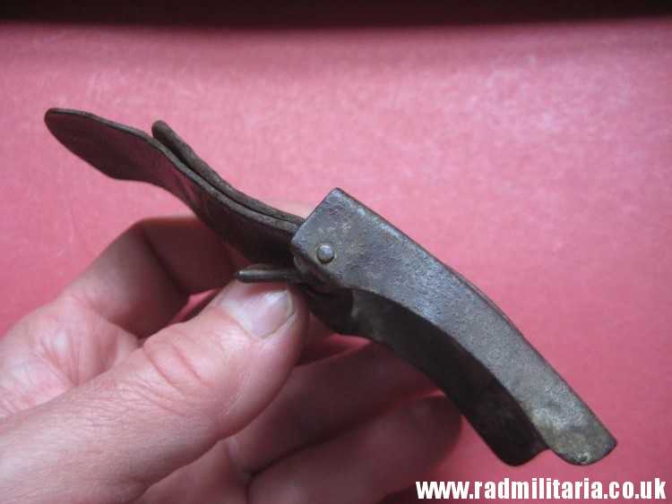 & WW1 German BELT BUCKLE made of steel - GOTT MIT UNS, 100% genuine - as found. - Image 8