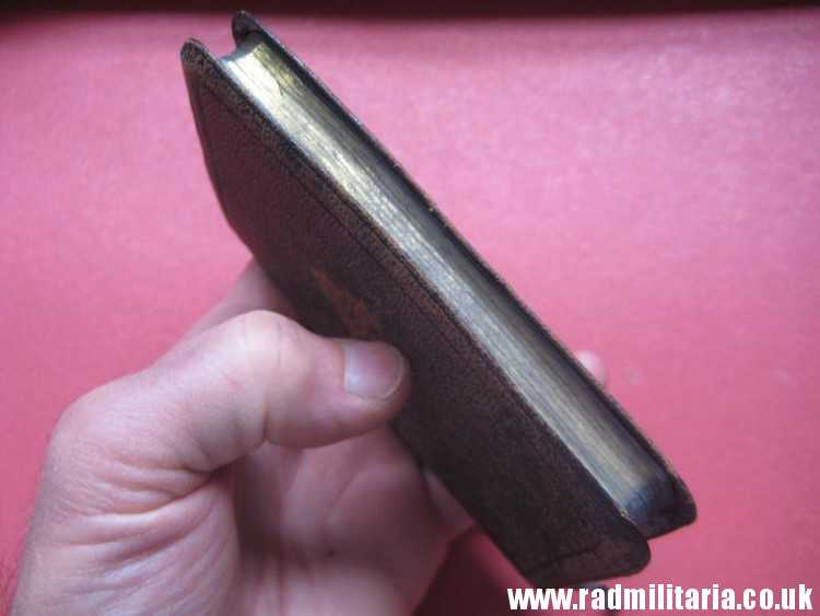 & WW2 original old RAF BIBLE Royal Air Force 24.05.1944 as found. - Image 4