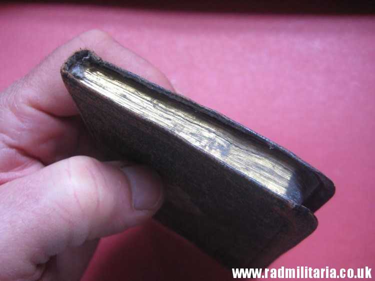 & WW2 original old RAF BIBLE Royal Air Force 24.05.1944 as found. - Image 20