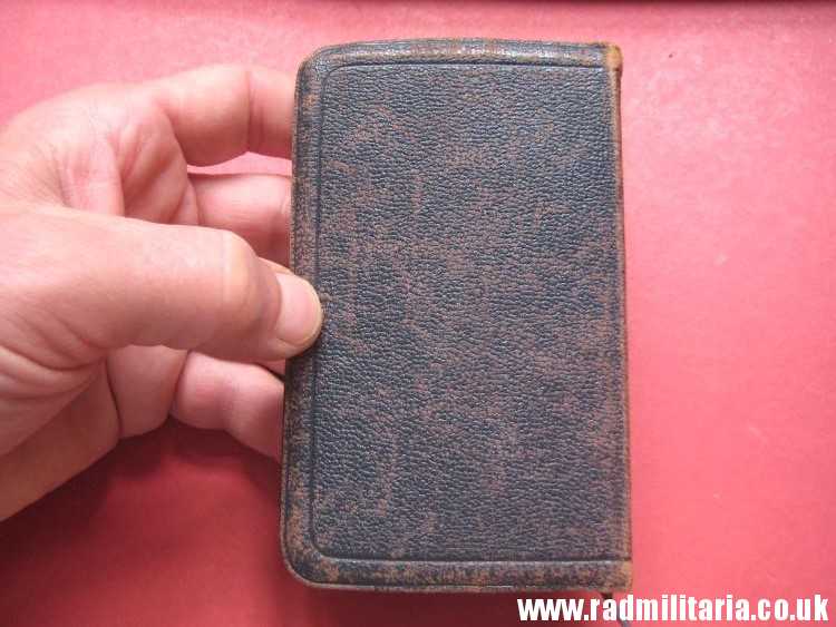 & WW2 original old RAF BIBLE Royal Air Force 24.05.1944 as found. - Image 23