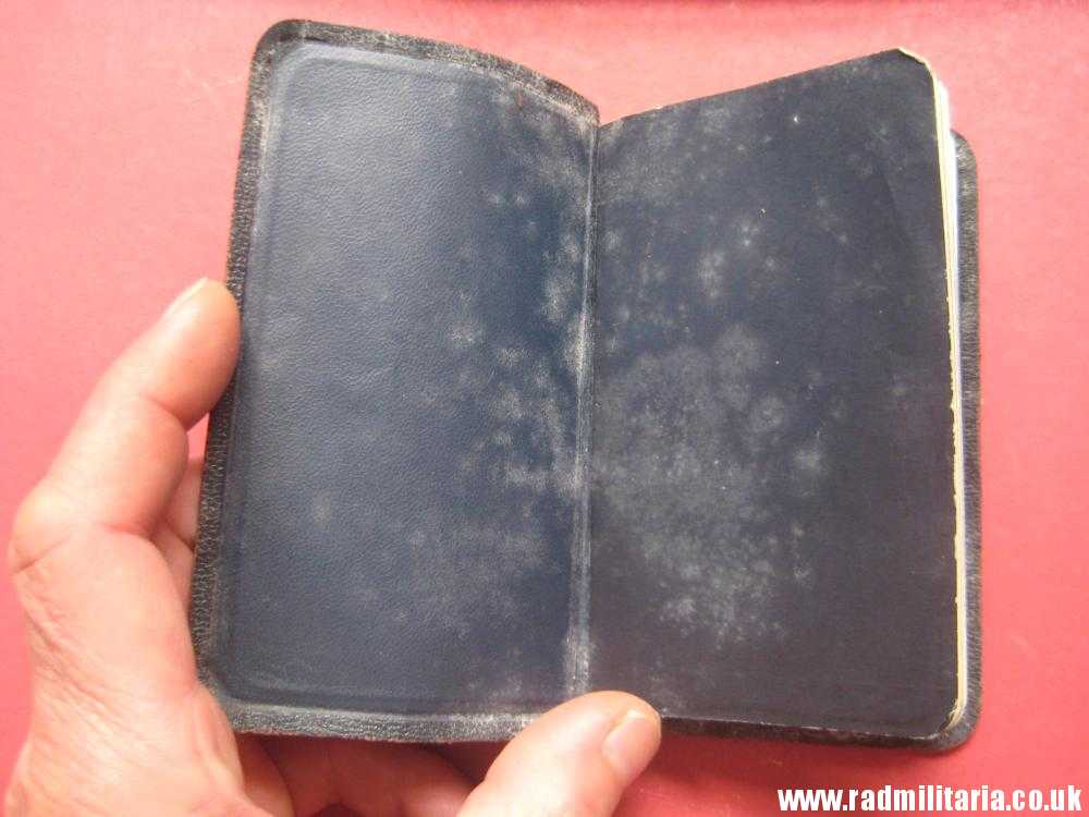& WW2 original old RAF BIBLE Royal Air Force 24.05.1944 as found. - Image 6