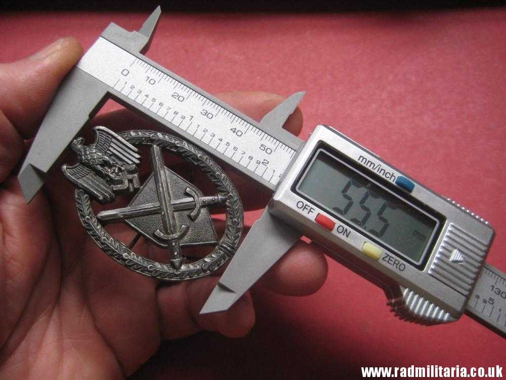 & WW2 German metal BADGE: SCHUTZENSCHNURE DES DEUTSCHEN HEERES very good condition. - Image 14