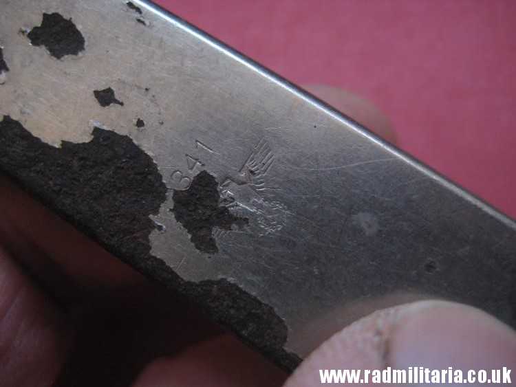 & WW2 German CANS OPENER marked: 341 - nickel plated steel, metal detecting find. 3rd REICH CUTLERY. - Image 21