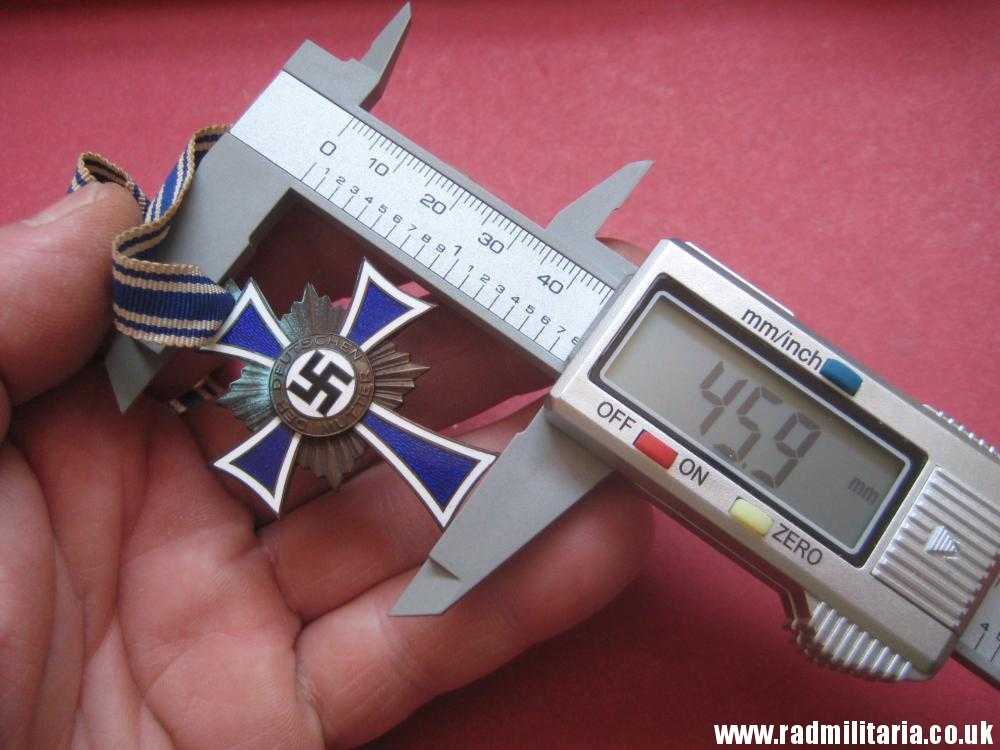 & WW2 original German CROSS - DER DEUTSCHEN MUTTER. Cross of Honor of the German Mother bronze class. - Image 19