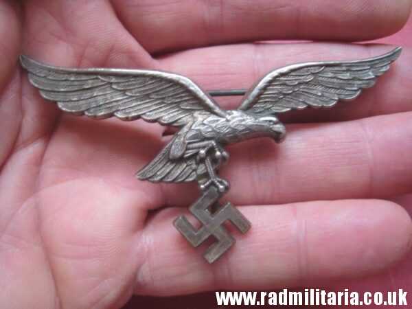 & WW2 original LUFTWAFFE Eagle BADGE in mint condition, perfect quality, maker: ASSMANN Ludenscheid - Image 6