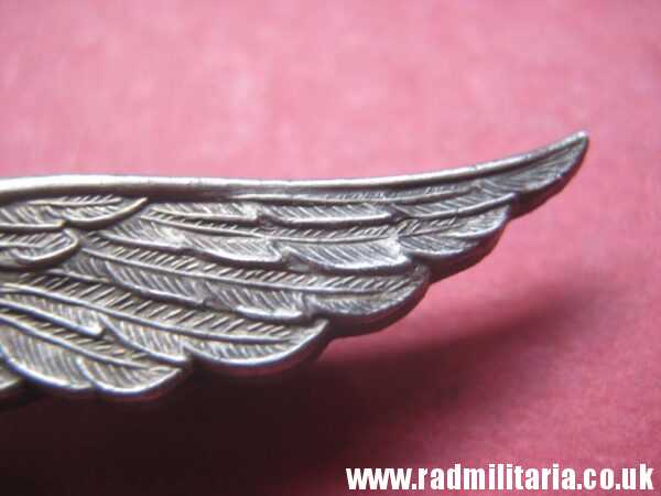 & WW2 original LUFTWAFFE Eagle BADGE in mint condition, perfect quality, maker: ASSMANN Ludenscheid - Image 10