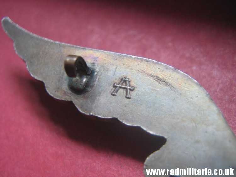 & WW2 original LUFTWAFFE Eagle BADGE in mint condition, perfect quality, maker: ASSMANN Ludenscheid - Image 13