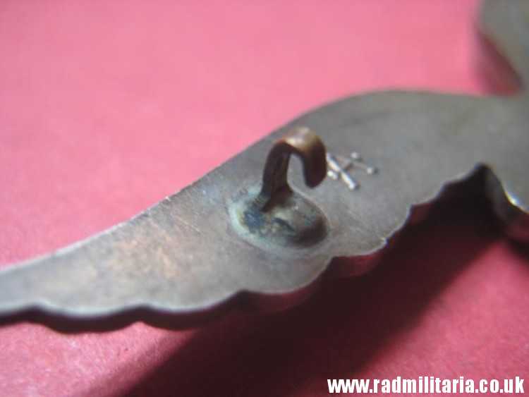 & WW2 original LUFTWAFFE Eagle BADGE in mint condition, perfect quality, maker: ASSMANN Ludenscheid - Image 14