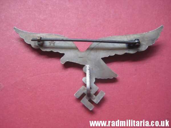 & WW2 original LUFTWAFFE Eagle BADGE in mint condition, perfect quality, maker: ASSMANN Ludenscheid - Image 18