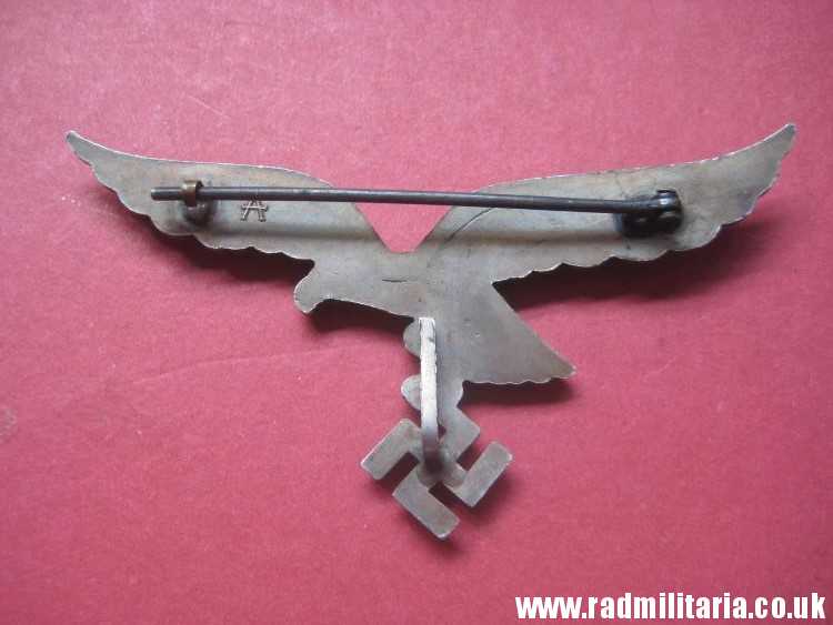 & WW2 original LUFTWAFFE Eagle BADGE in mint condition, perfect quality, maker: ASSMANN Ludenscheid - Image 18