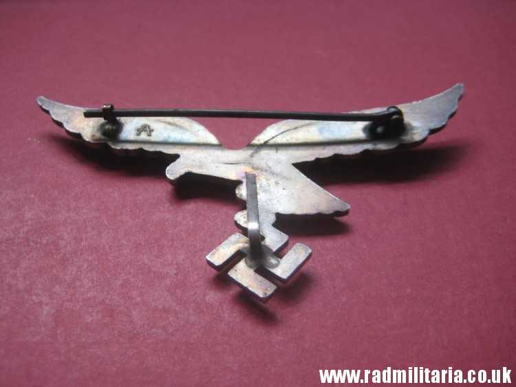 & WW2 original LUFTWAFFE Eagle BADGE in mint condition, perfect quality, maker: ASSMANN Ludenscheid - Image 19