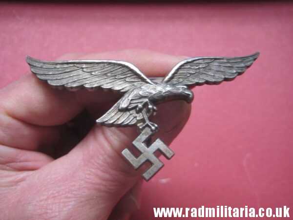 & WW2 original LUFTWAFFE Eagle BADGE in mint condition, perfect quality, maker: ASSMANN Ludenscheid - Image 28