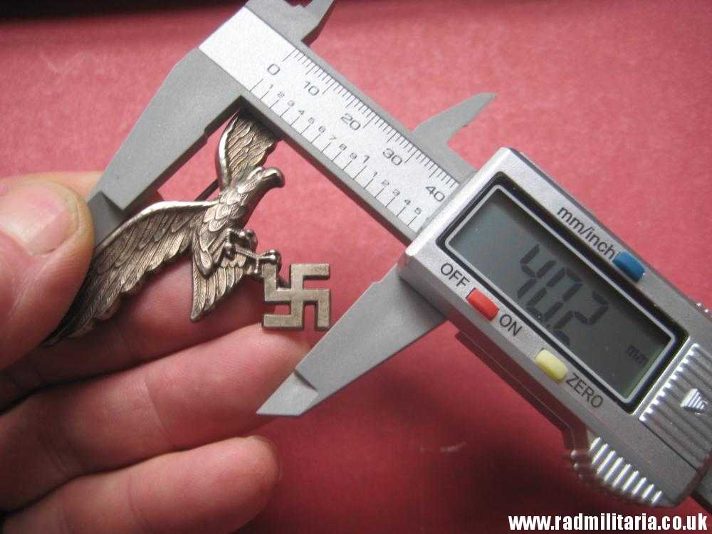 & WW2 original LUFTWAFFE Eagle BADGE in mint condition, perfect quality, maker: ASSMANN Ludenscheid - Image 33