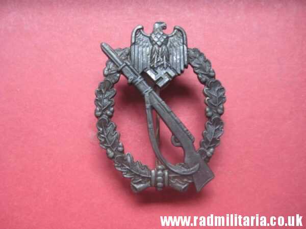 & original WW2 German INFANTRY ASSAULT BADGE in very good/perfect condition. - Image 2