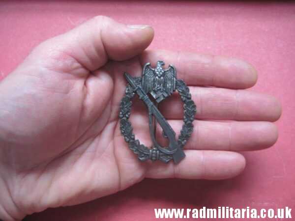 & original WW2 German INFANTRY ASSAULT BADGE in very good/perfect condition. - Image 8