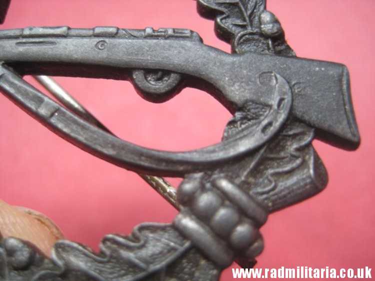 & original WW2 German INFANTRY ASSAULT BADGE in very good/perfect condition. - Image 10