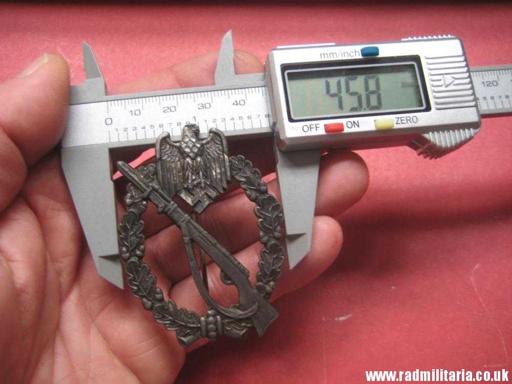 & original WW2 German INFANTRY ASSAULT BADGE in very good/perfect condition. - Image 22