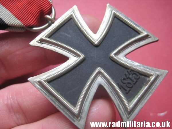 & original WW2 German IRON CROSS 2nd Class in very good condition, short ribbon - genuine. - Image 24