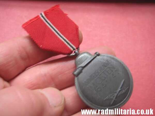 & original WW2 German MEDAL - WINTERSCHLACHT IM OSTEN 1941/42 with original ribbon - perfect condition. - Image 3