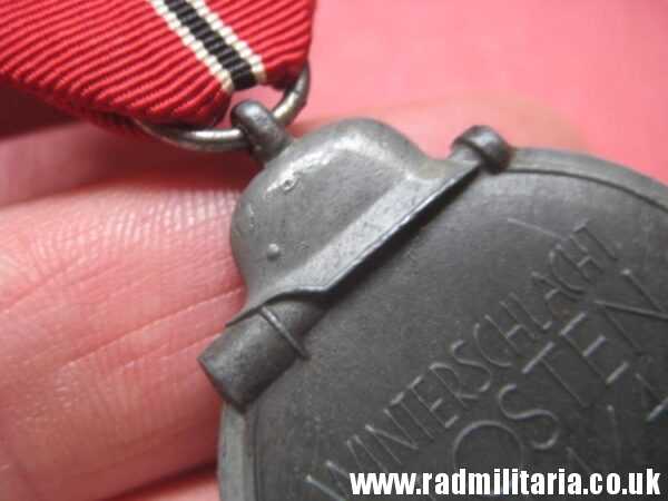 & original WW2 German MEDAL - WINTERSCHLACHT IM OSTEN 1941/42 with original ribbon - perfect condition. - Image 7