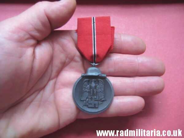 & original WW2 German MEDAL - WINTERSCHLACHT IM OSTEN 1941/42 with original ribbon - perfect condition. - Image 8