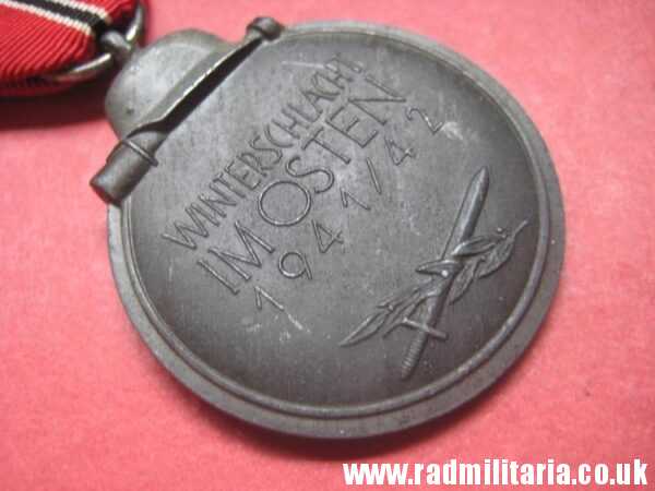 & original WW2 German MEDAL - WINTERSCHLACHT IM OSTEN 1941/42 with original ribbon - perfect condition. - Image 21