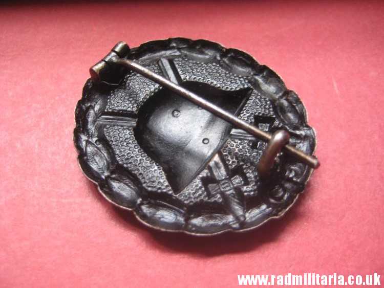 & WW1 German WOUND BADGE Black Class in good used condition. - Image 3