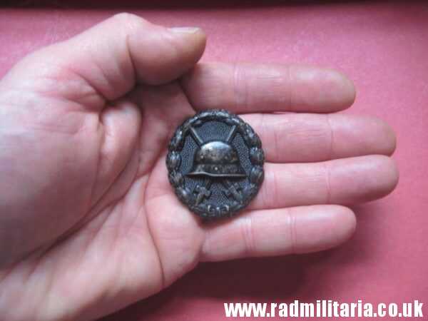 & WW1 German WOUND BADGE Black Class in good used condition. - Image 13