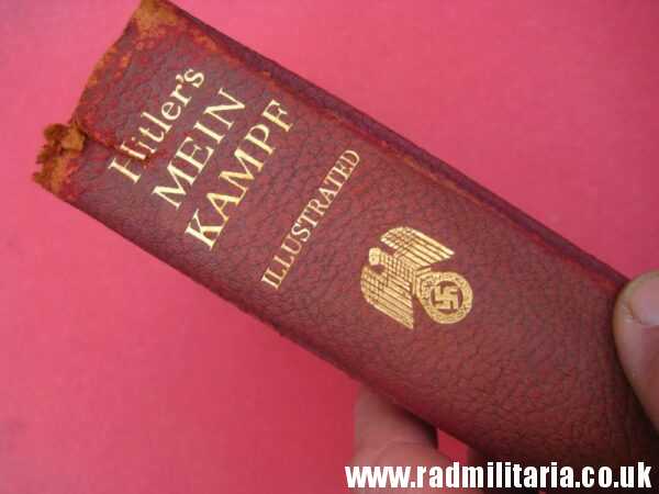 & genuine rare German BOOK - Adolf Hitler MEIN KAMPF Rare edition of the book in English. - Image 2