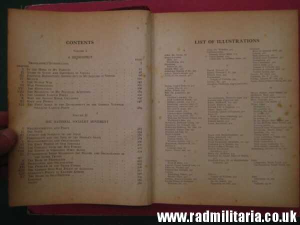 & genuine rare German BOOK - Adolf Hitler MEIN KAMPF Rare edition of the book in English. - Image 13