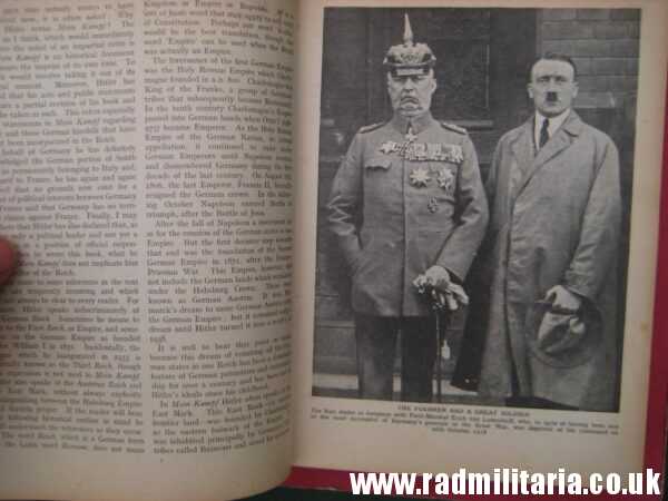 & genuine rare German BOOK - Adolf Hitler MEIN KAMPF Rare edition of the book in English. - Image 23