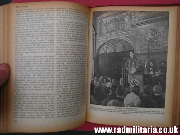 & genuine rare German BOOK - Adolf Hitler MEIN KAMPF Rare edition of the book in English. - Image 26