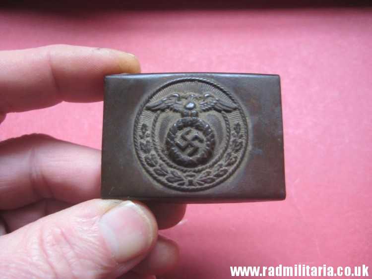 & WW2 original German SA Belt BUCKLE - SMALL SIZE battlefield relic, metal detecting find. - Image 13