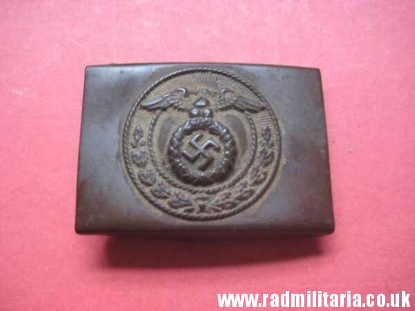 & WW2 original German SA Belt BUCKLE - SMALL SIZE battlefield relic, metal detecting find. - Image 17