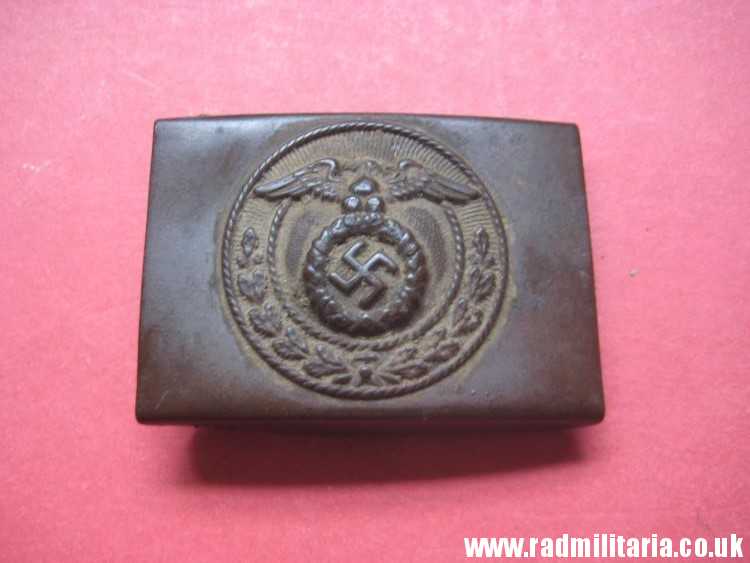 & WW2 original German SA Belt BUCKLE - SMALL SIZE battlefield relic, metal detecting find. - Image 17