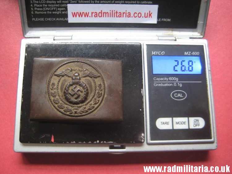 & WW2 original German SA Belt BUCKLE - SMALL SIZE battlefield relic, metal detecting find. - Image 21