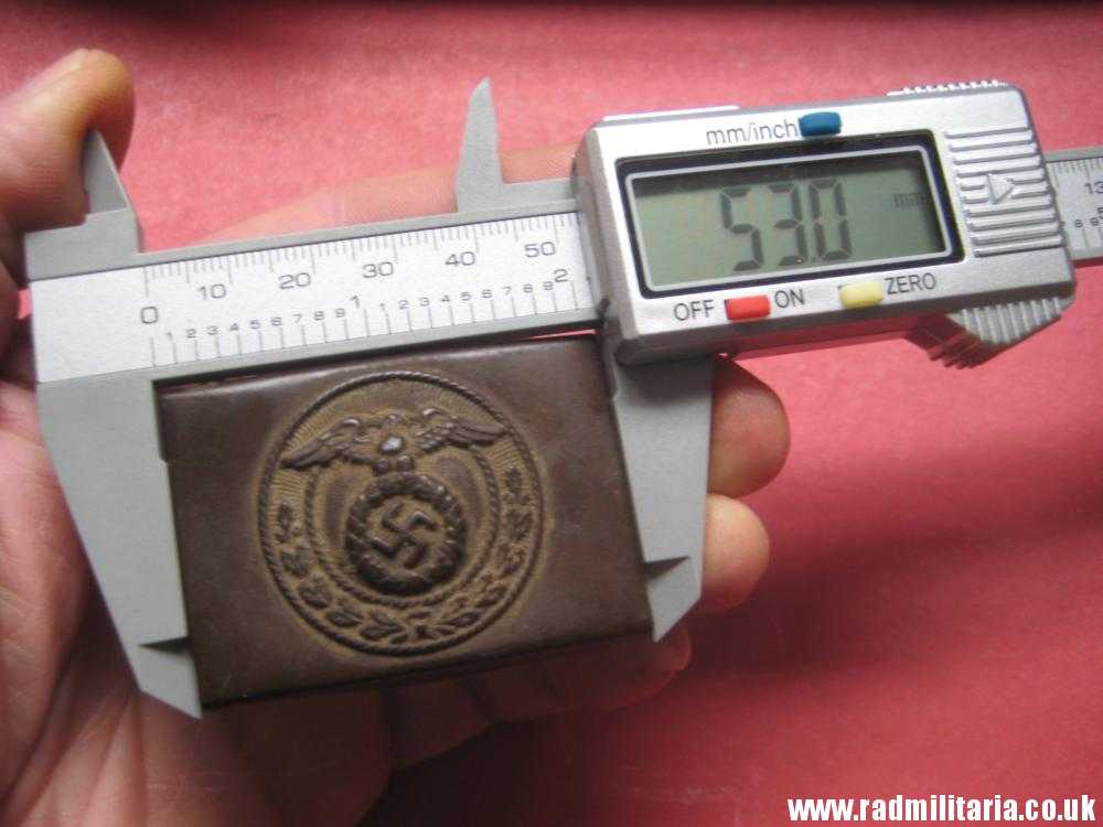 & WW2 original German SA Belt BUCKLE - SMALL SIZE battlefield relic, metal detecting find. - Image 19