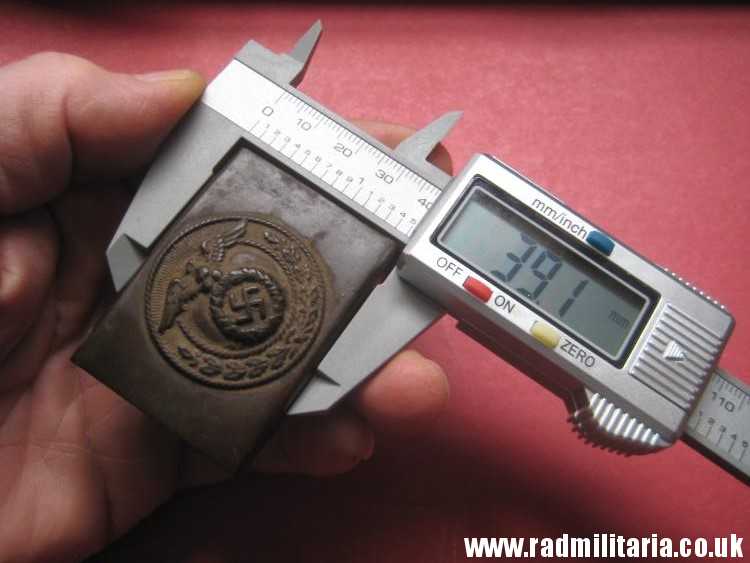 & WW2 original German SA Belt BUCKLE - SMALL SIZE battlefield relic, metal detecting find. - Image 20