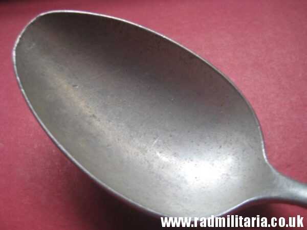 & WW2 genuine German Luftwaffe SPOON marked: FL.U.V.  GAG 38 - v. good used condition. - Image 9