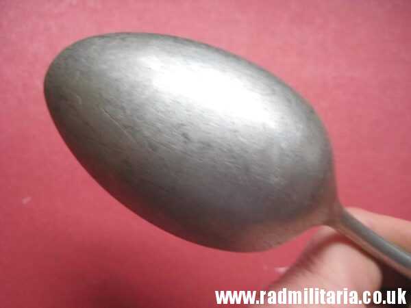 & WW2 genuine German Luftwaffe SPOON marked: FL.U.V.  GAG 38 - v. good used condition. - Image 10