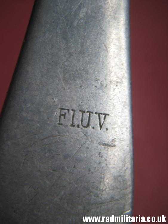 & WW2 genuine German Luftwaffe SPOON marked: FL.U.V. GAG 38 - v. good used condition. - Image 19