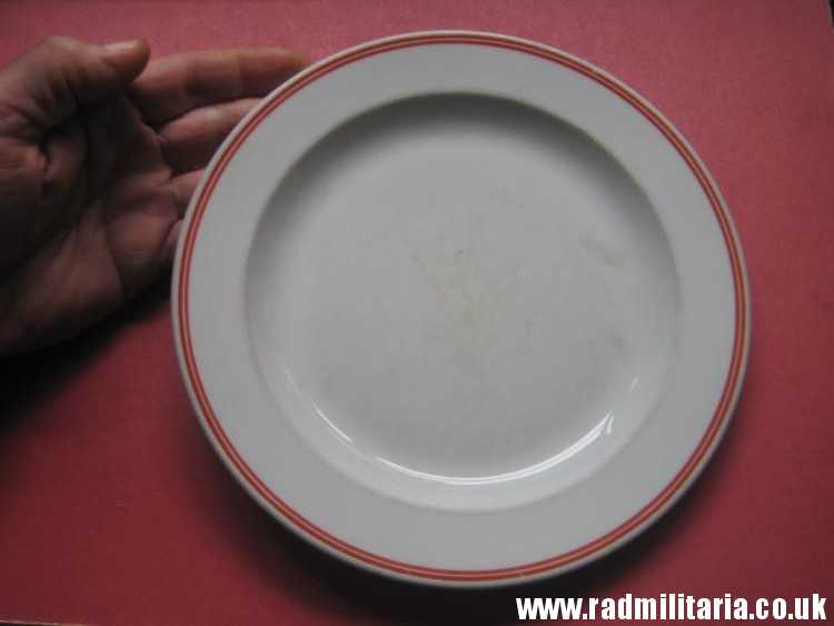 & WW2 original WW2 German CERAMIC SAUCER - Eigentum Der Deutschen Arbeitsfront, maker: Hutschenreuther Selb. - Image 16